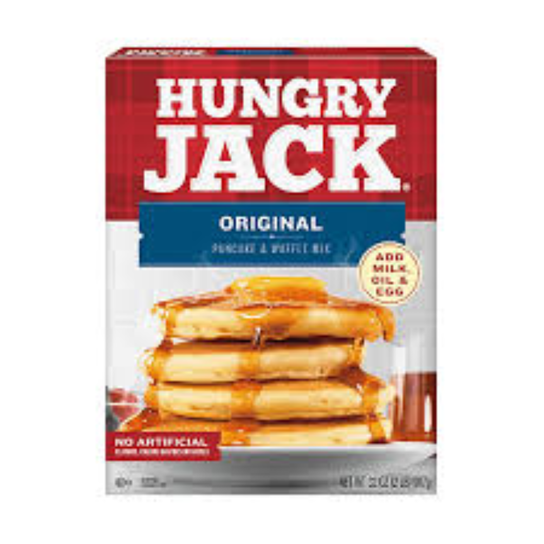 HUNGRY JACK ORIGINAL PANCAKE & WAFFLE MIX 907G